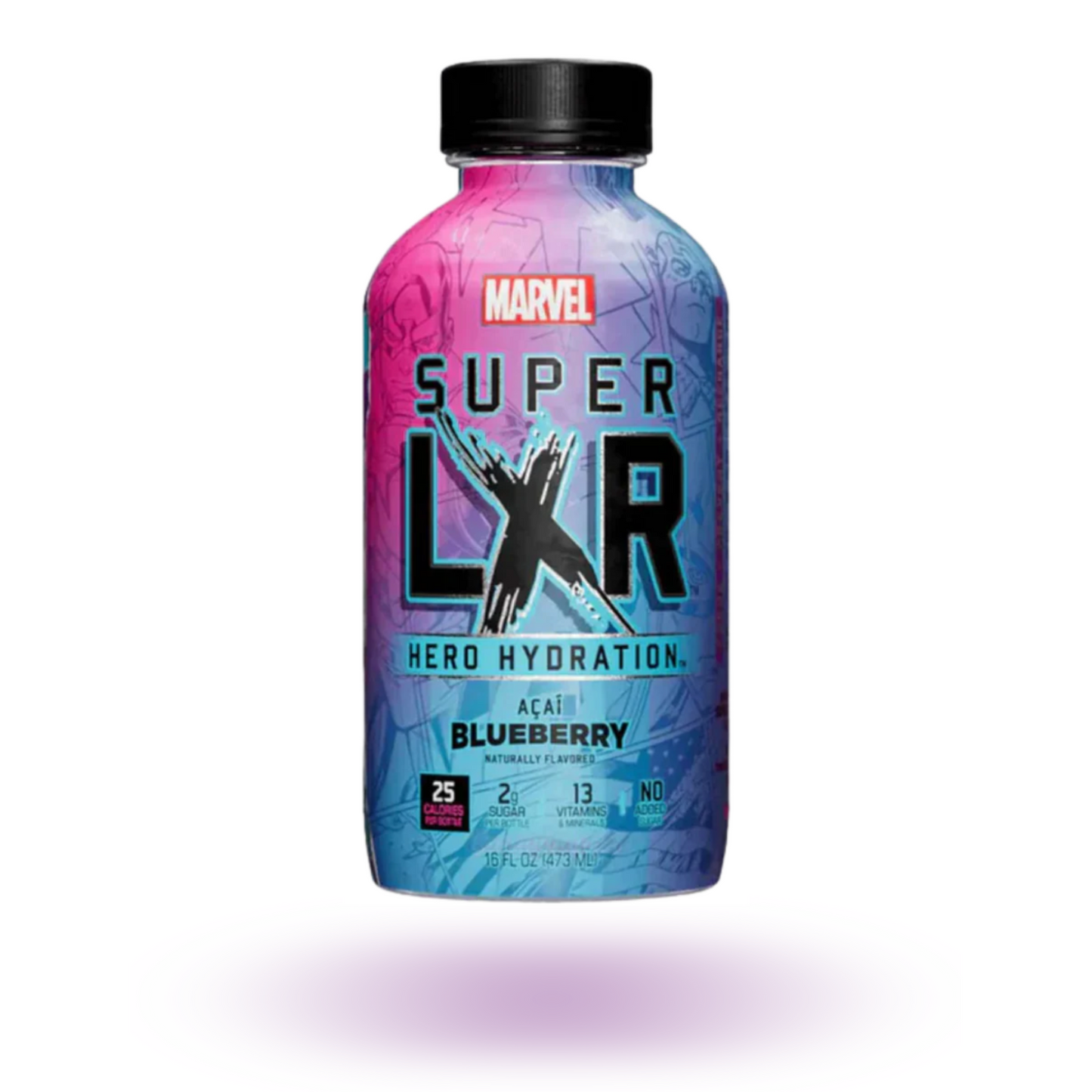 Arizona X Marvel Super LXR Açai Blueberry 473ml