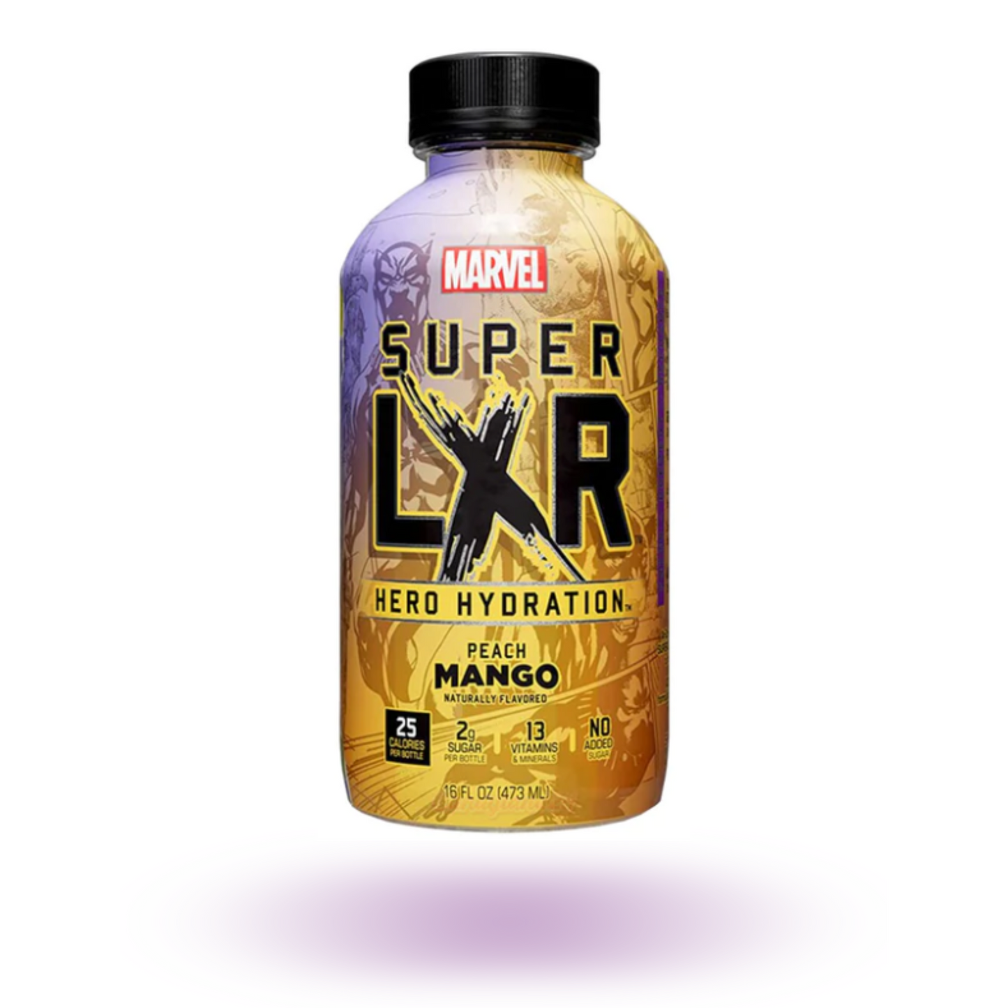 Arizona X Marvel Super LXR Peach Mango 473ml