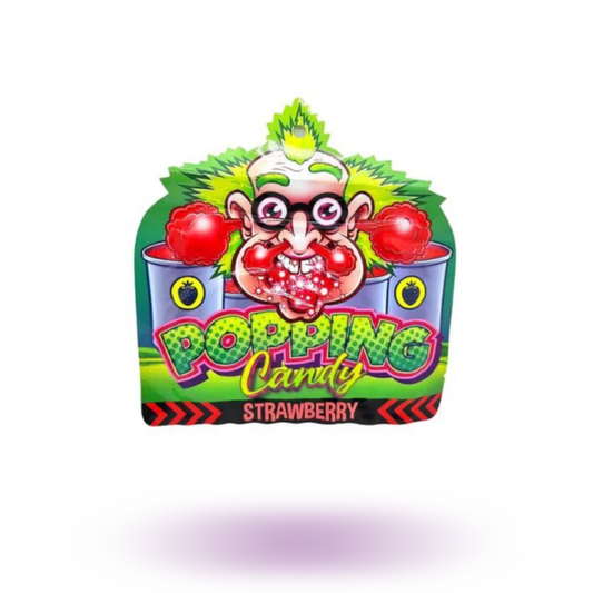 Dr. Sour Popping Candy Strawberry 15g