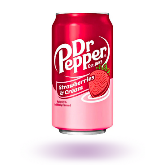 Dr Pepper Strawberries & Cream Soda 355ml