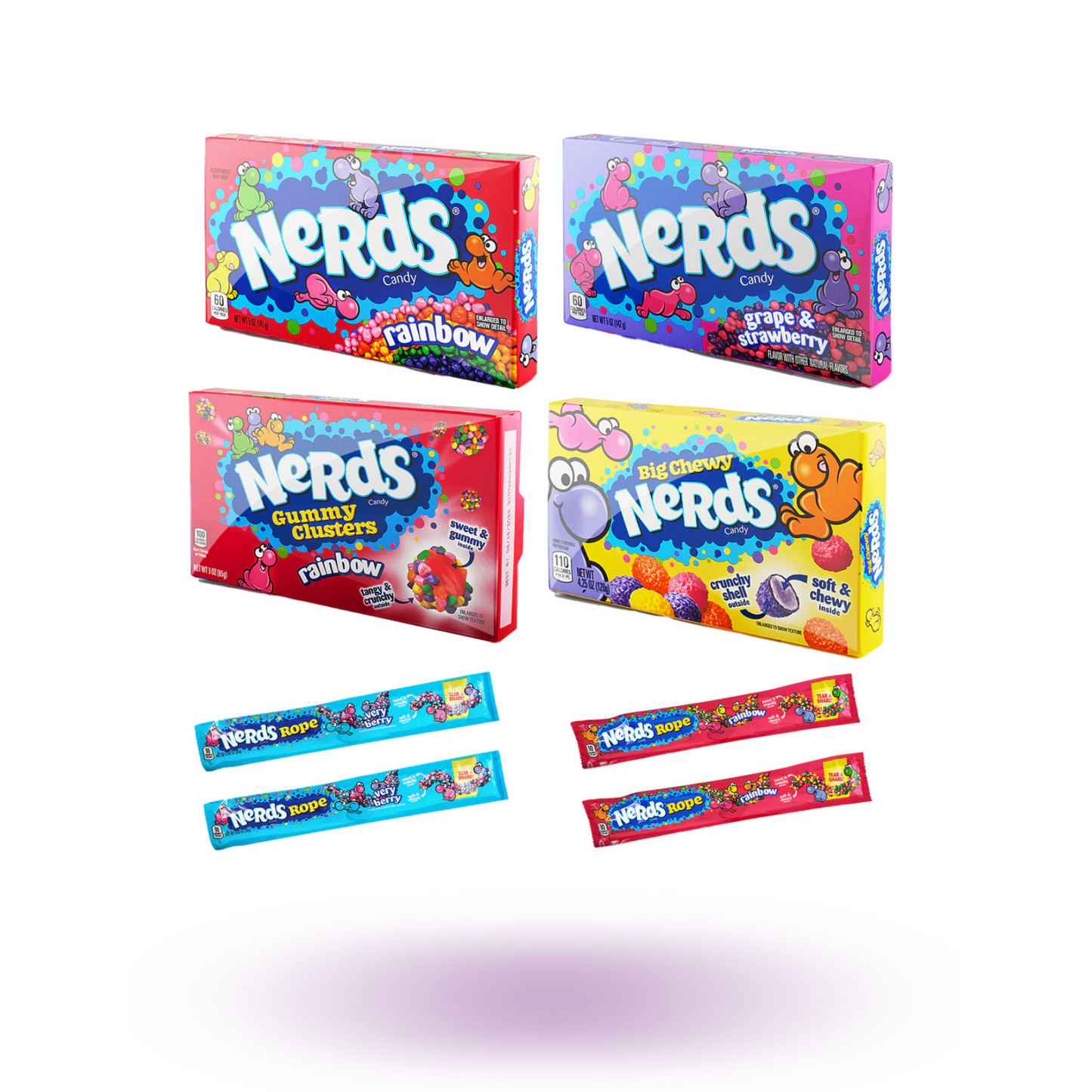 Nerds Family Pack 8er