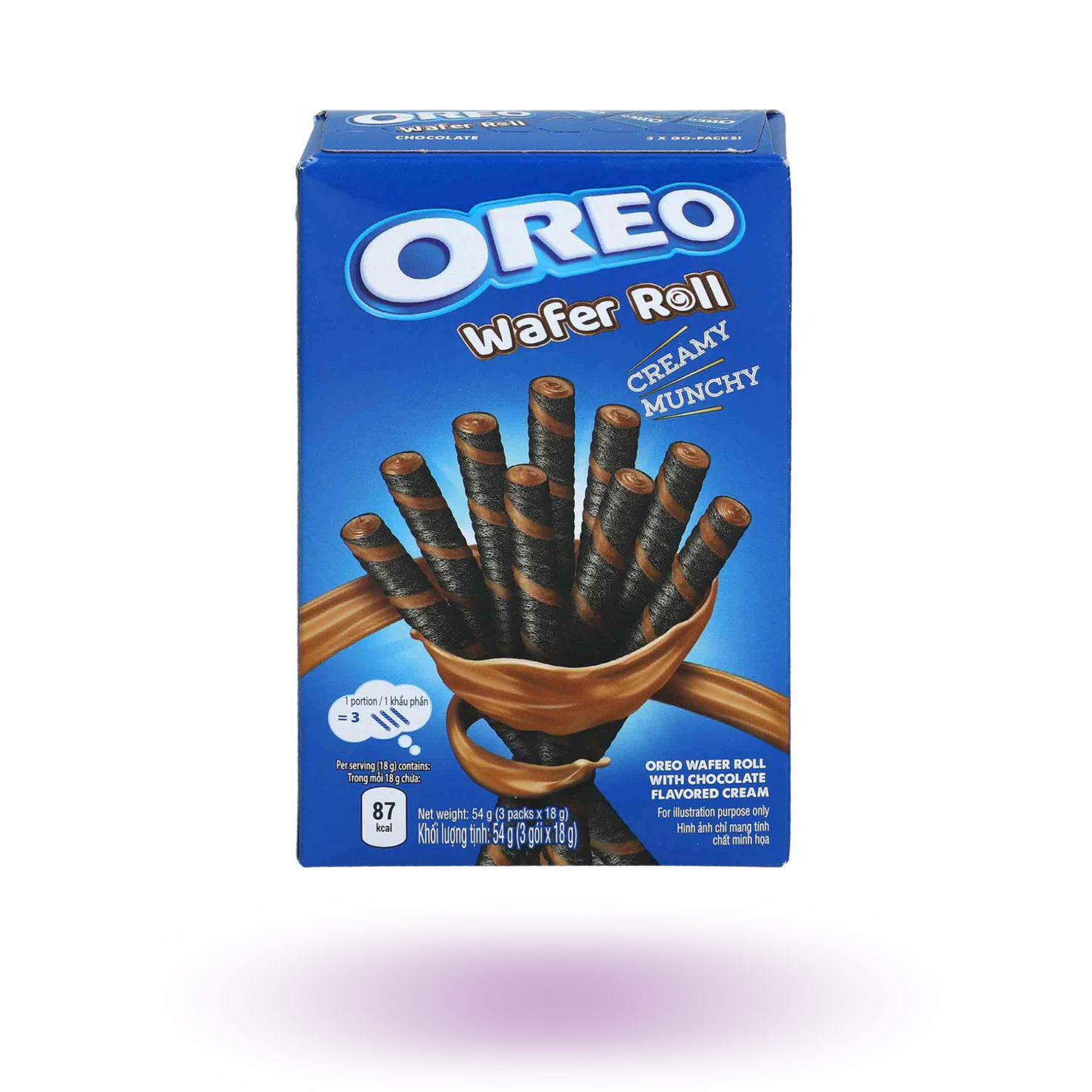 Oreo Wafer Roll Chocolate 54g