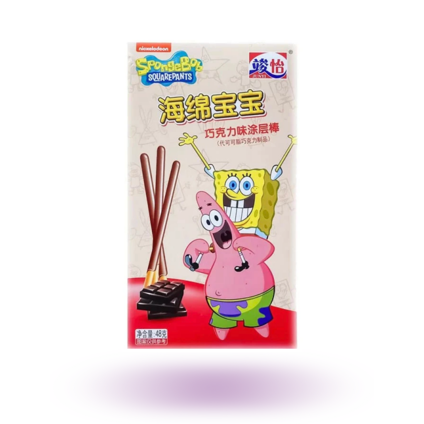 SpongeBob Coated Stick Chocolate Asia 48g