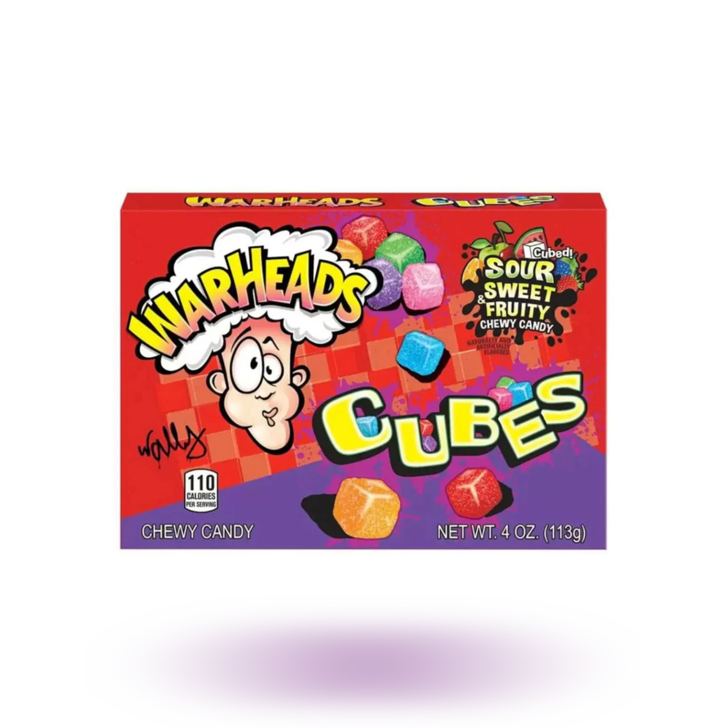 Warheads Chewy Cubes 113g